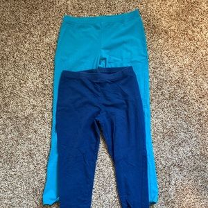 TWO Faded Glory Leggings